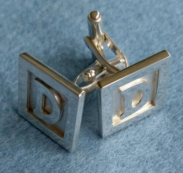 Manchetknopen monogram