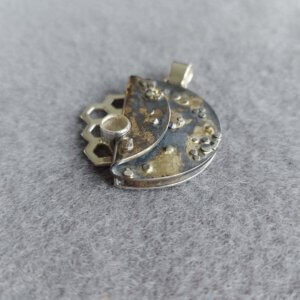 Hanger van zilver en goud met ruimte voor as (2)NTP