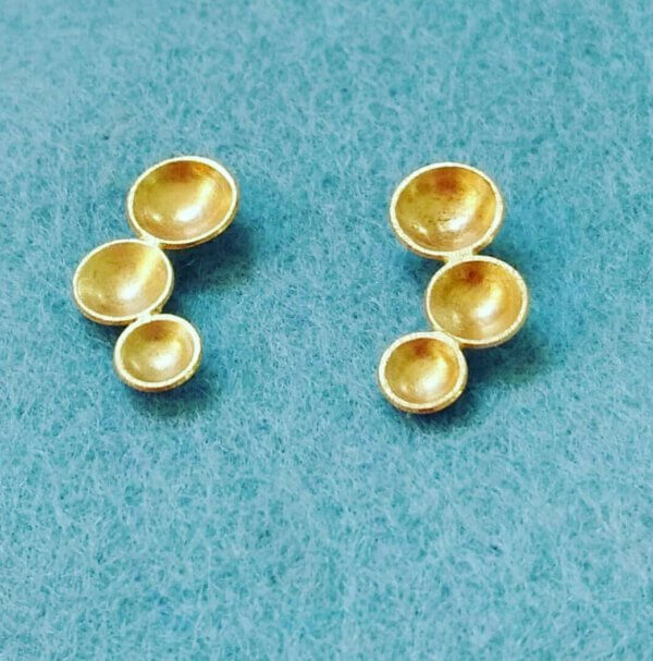 Oorbellen in goud