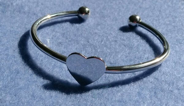 Ring en armband in wit goud en zilver - Afbeelding 4