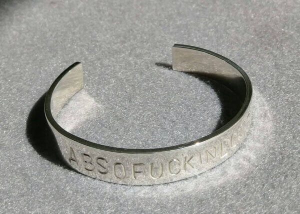 Heren armband in zilver