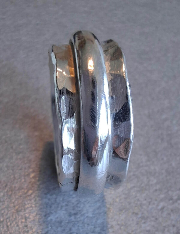 Zilveren spinner ring - Afbeelding 3
